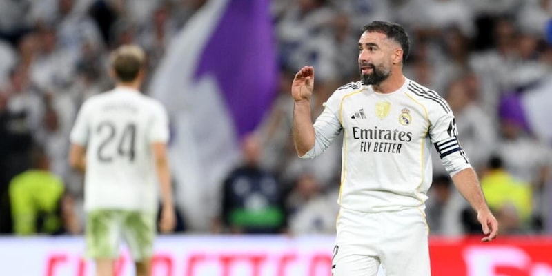 Real Madrid, infortunio per Carvajal: si deve operare, stop di un paio di mesi