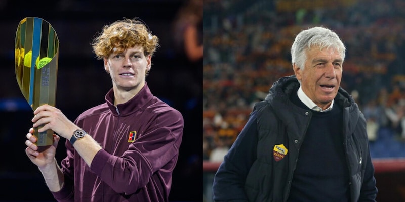 Sinner, il rovescio e la frase di Gasperini che dice tutto: "Anche io posso allenarmi..."