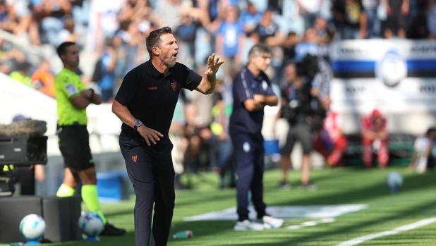 Di Francesco: "Nel finale è stato calcio inglese. Camarda? Via le pressioni, deve crescere sereno"