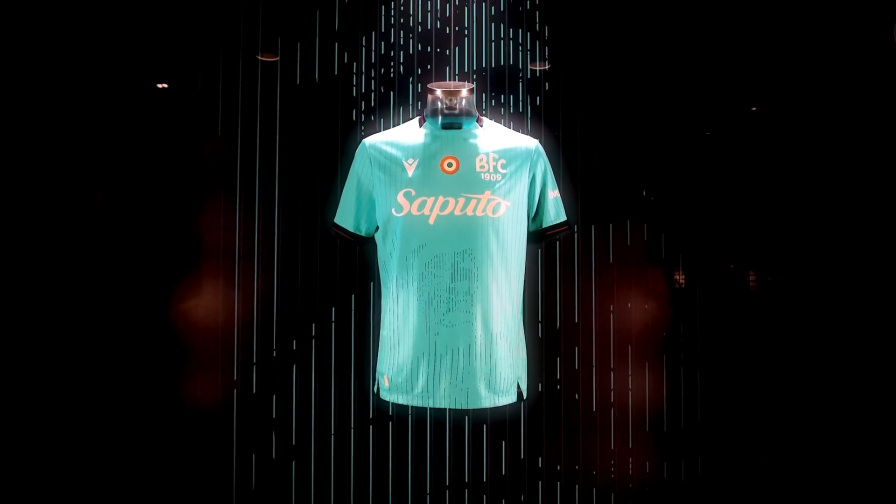 Bologna, annunciata la terza maglia ispirata al Nettuno