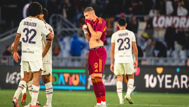 Roma-Lilla, le pagelle: Svilar fa il possibile, 6,5. Dovbyk 4, ma pure Ferguson...