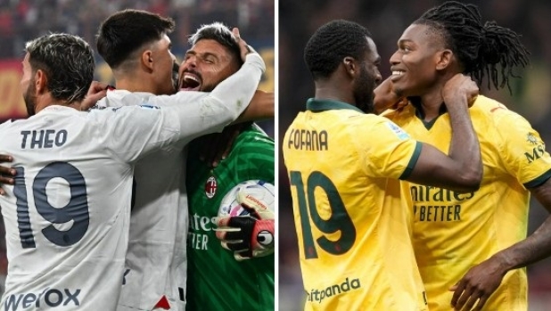 Milan primo da solo, come nel giorno di Giroud portiere. Quella squadra era più forte?