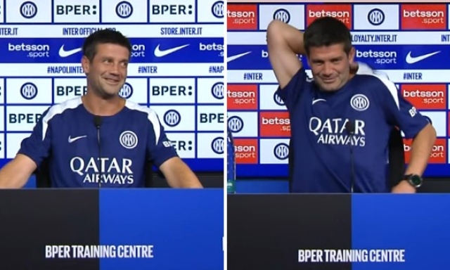 Chivu show in conferenza tra le urla dei calciatori e l'assalto delle cimici