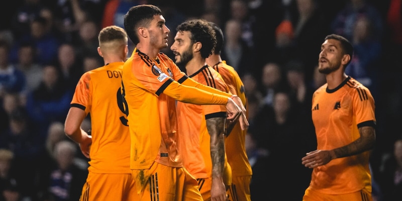 Pagelle Roma: primo gol europeo per Soulè, Mancini insuperabile. Sprazzi di Dovbyk