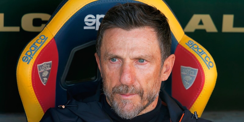 Di Francesco: "Lecce padrone per 35', poi Baroni ha messo Zapata. Rigore? Ho pregato"