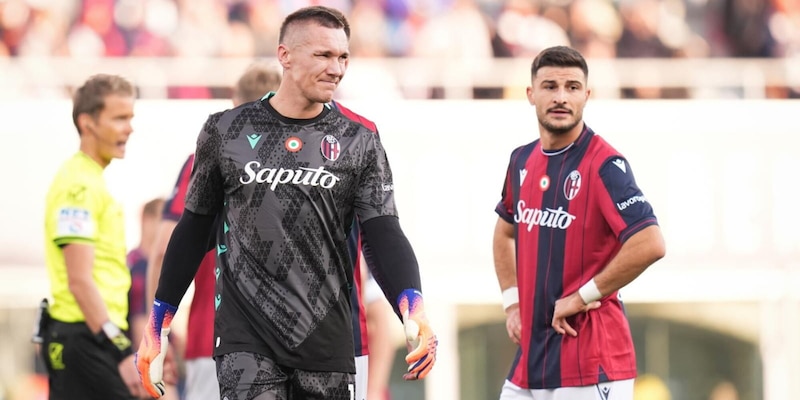 Bologna, un mese e mezzo di stop per Skorupski: l'entità dell'infortunio e quando può rientrare