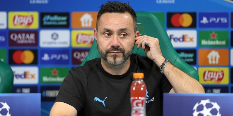 "La sua storia mi rattrista, conosco una persona diversa": De Zerbi non ha dubbi