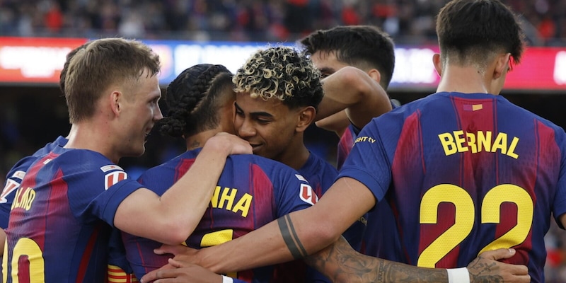 Doppio Olmo e Yamal ribaltano l’Alaves: il Barcellona scavalca il Real in vetta