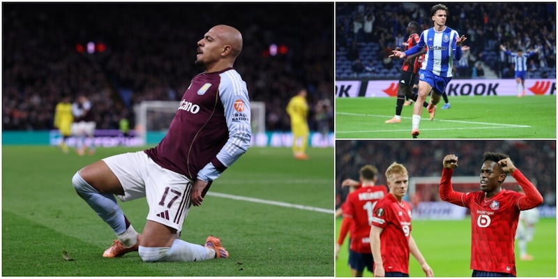 Europa League, l'Aston Villa aggancia il Midtjylland in vetta. Risalgono Porto e Lilla