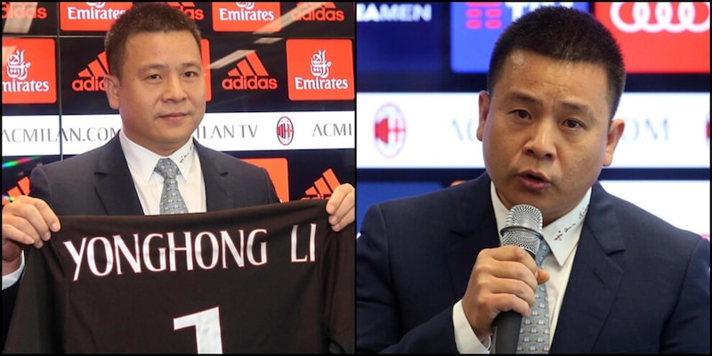 Milan, ricordi Yonghong Li? È finito in bancarotta, debito da oltre 250 milioni di euro