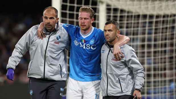 De Bruyne, messaggio ai tifosi del Napoli: "Già pronto a tornare". I compagni: "Fai presto"