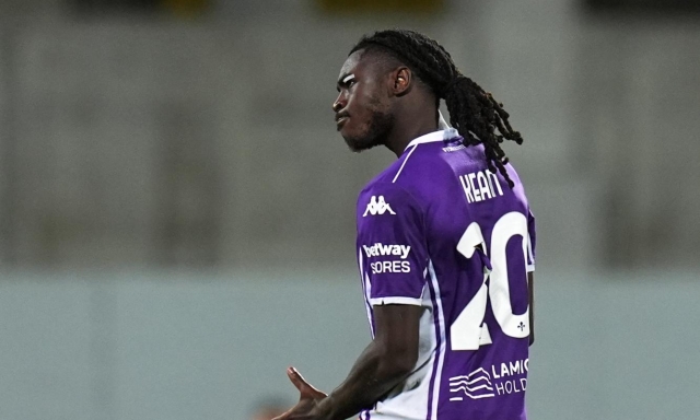 Fiorentina, sollievo Kean: è guarito e sogna il gol dell'ex alla Juventus