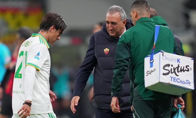 Dybala, c'è lesione al bicipite: stop di un mese e rientro contro il Cagliari. Occasione per Dovbyk?