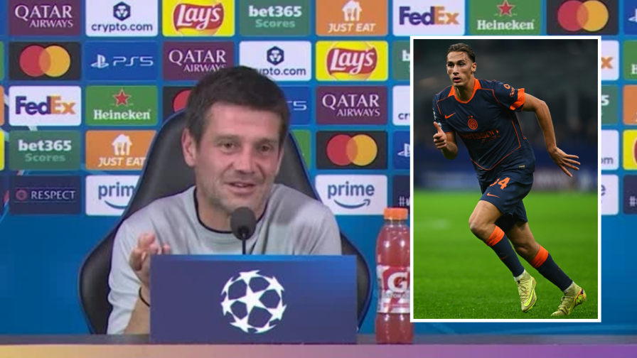 Domanda su Pio Esposito, Chivu sorride e risponde così: "È un ragazzo del 2005..."