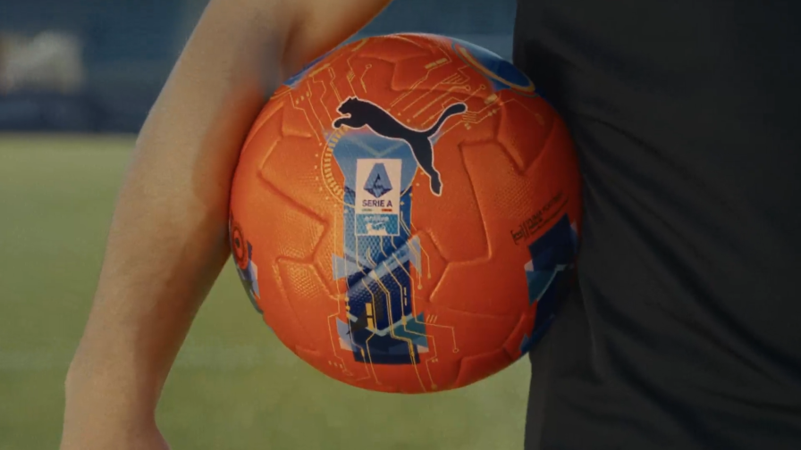 Ecco "Orbita Hi-Vis": il nuovo pallone invernale ha un colore inedito per la Serie A