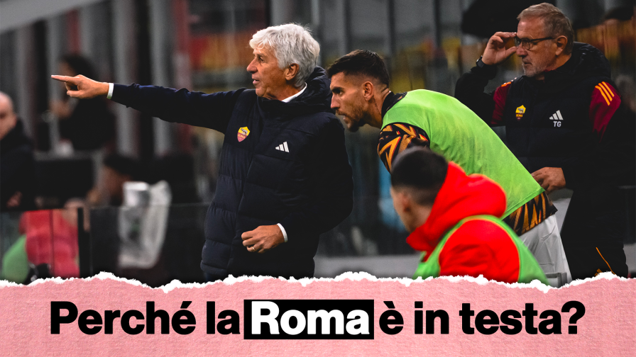 La Roma riparte dalla vetta: cos'è cambiato con Gasperini