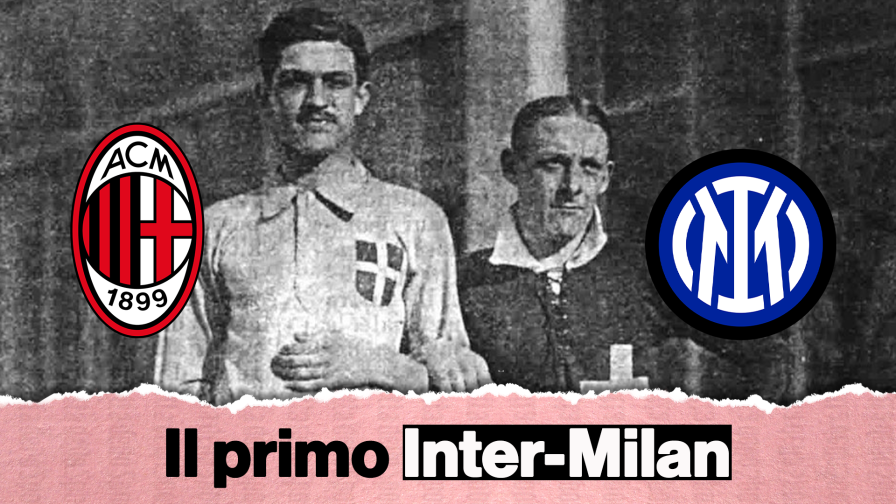 Un viaggio in treno, il vino e... una monetina: la storia del primo Inter-Milan