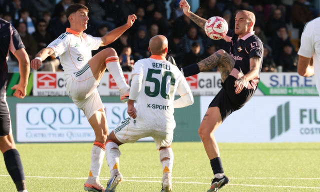 Tris dell'Empoli ad Avellino, Pohjanpalo salva il Palermo. Reggiana, pari a Carrara