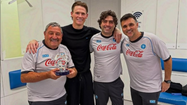 "Sono loro i veri Mvp": McTominay è tornato, la dedica social ai magazzinieri del Napoli