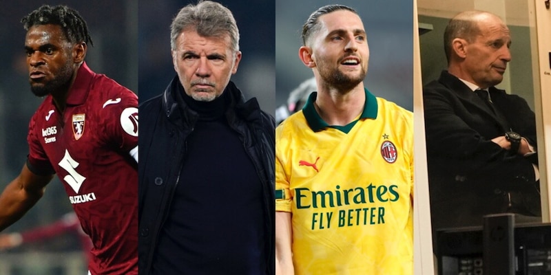 Pagelle Torino-Milan: rimpianto Zapata, Rabiot protagonista, passo falso Baroni. E Allegri...