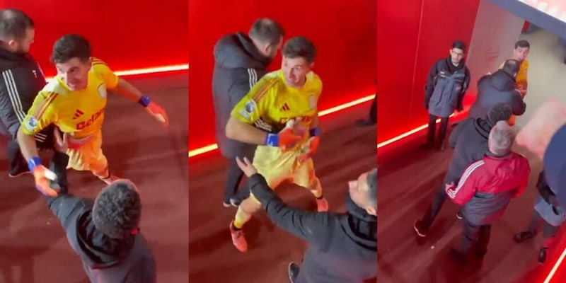 Martinez infuriato dopo Arsenal-Aston Villa: i tifosi lo insultano, la reazione del Dibu &egrave; virale