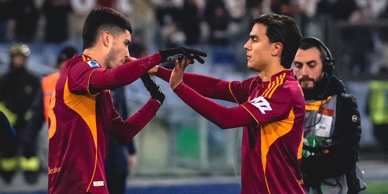 Pagelle Roma-Genoa: Soul&eacute;-Dybala da applausi, il Genoa &egrave; soltanto Vitinha. Gasperini e De Rossi...
