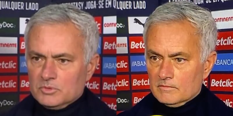 Mourinho show dopo il 2-2 tra Braga e Benfica: "Non abbiamo pareggiato, abbiamo vinto!"
