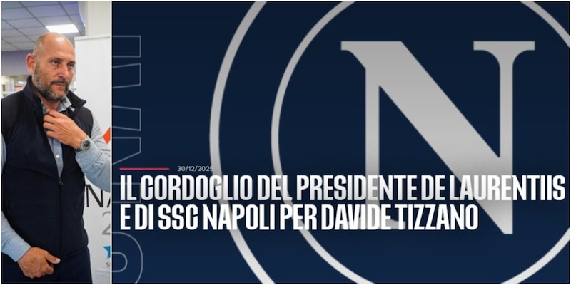 Lutto Tizzano, il cordoglio del Napoli: "Ha scritto pagine indelebili della storia sportiva italiana"