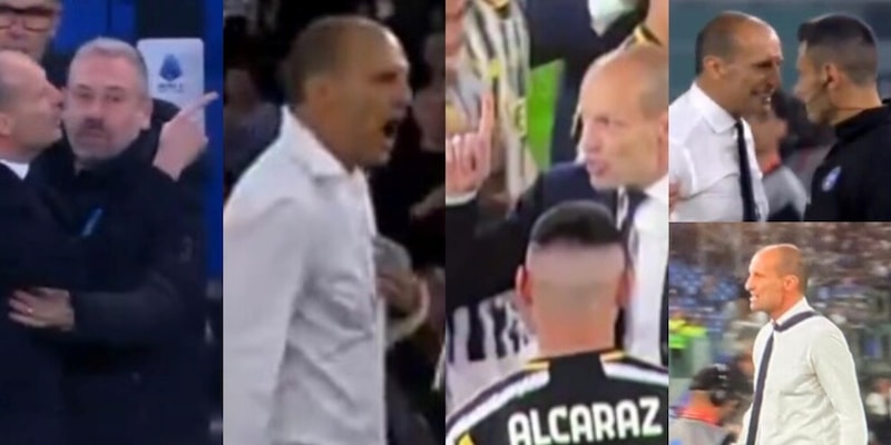 "Siete delle me**e", Marotta prima di Oriali, poi Giuntoli: quando Allegri perde la calma