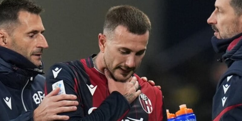 Bernardeschi ko, c'&egrave; frattura: i tempi di recupero e quali partite salta l'attaccante del Bologna