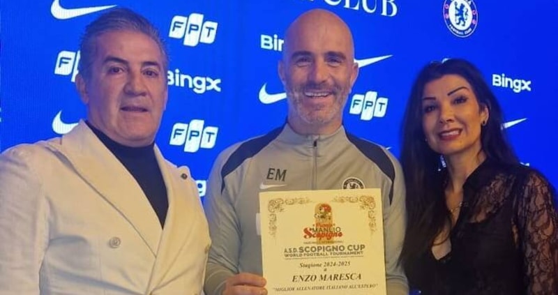 Premio Manlio Scopigno, Maresca eletto miglior allenatore italiano all'estero