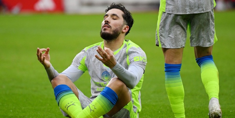 Reijnders-Cherki, 2-1 City al Nottingham di Savona e Douglas Luiz: Guardiola in testa