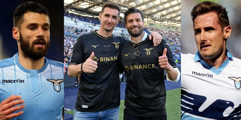 Candreva ricorda gli anni alla Lazio con Klose: lo scatto social emoziona i tifosi