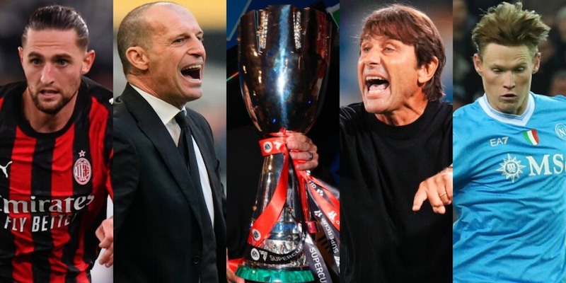 Milan-Napoli, diretta Supercoppa italiana: la semifinale in tempo reale, le ultime sulle formazioni