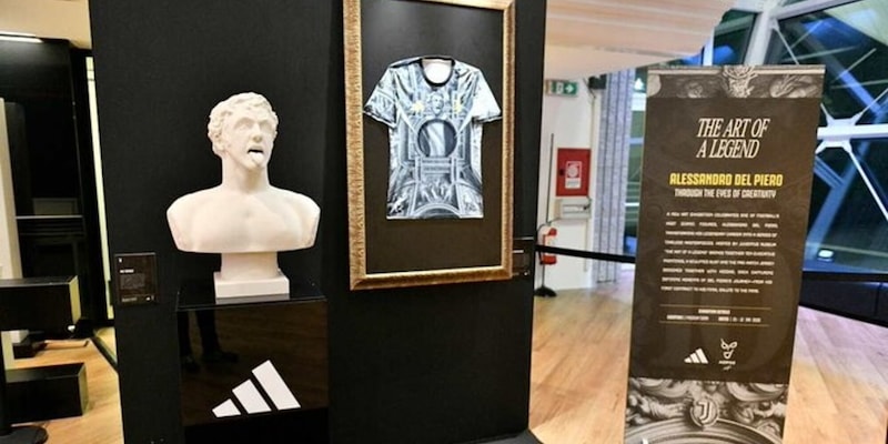 Del Piero-Juve, mostra al J-Museum: il 1&deg; gennaio arriva 'The Art of a Legend'