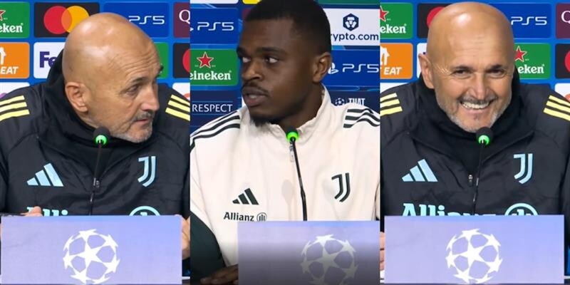 Spalletti, il paragone Yildiz-Kvara e il siparietto con Kalulu in conferenza: "Non fare casino"