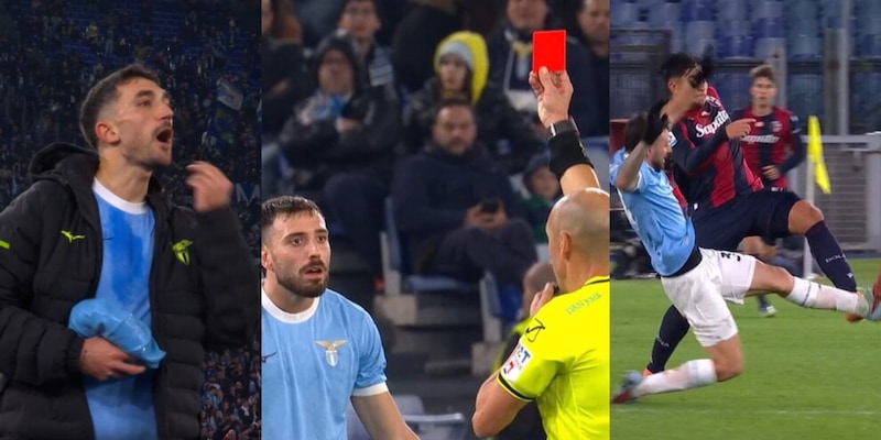 Cataldi, la protesta per il rosso a Gila è nervosissima: la reazione in Lazio-Bologna 