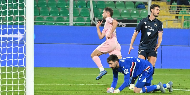 Le Douaron punisce la Sampdoria: il Palermo vola al terzo posto 