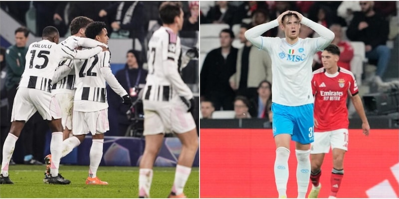Classifica Champions League aggiornata: balzo in avanti della Juve. Scende il Napoli