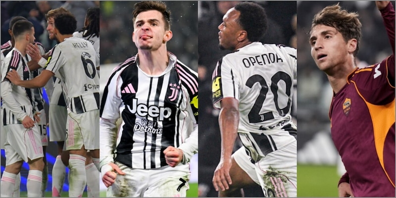 La Juve di Spalletti ruggisce da Champions: 2-1 alla Roma, Gasperini &egrave; a un solo punto