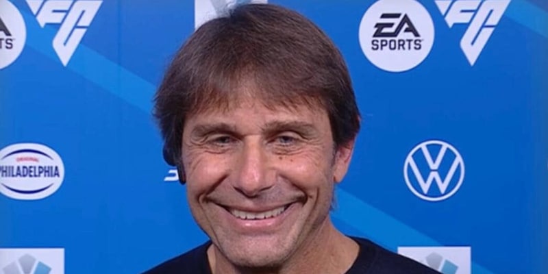 Conte: "Supercoppa un regalo per i tifosi del Napoli. Hojlund e McTominay non giocavano in Premier? Ci sar&agrave; un motivo..."