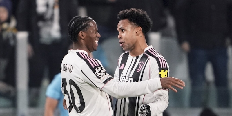Juve-Pafos 2-0: McKennie, una magia tiene vivi i sogni Champions. David gol e abbraccio a Spalletti
