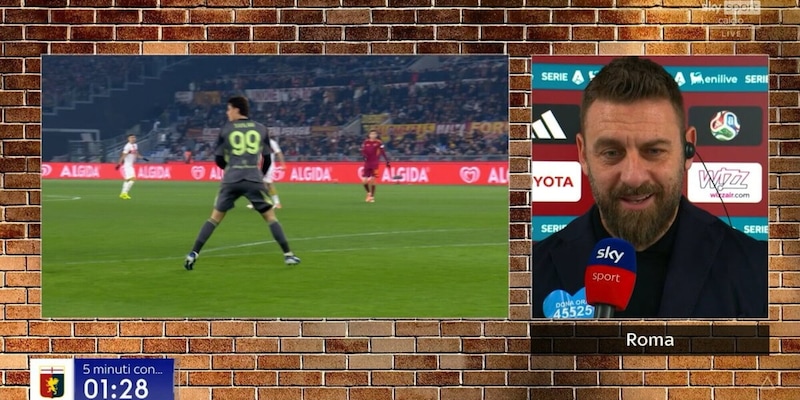 De Rossi: "Ringrazio i tifosi della Roma ma mi fa incazz...". Poi la frase sulla supercazzola