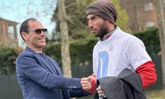 Cassani show col Carpi: "Pedalare come papà? Faticoso, meglio allenare. E due anni fa ero in Eccellenza..."