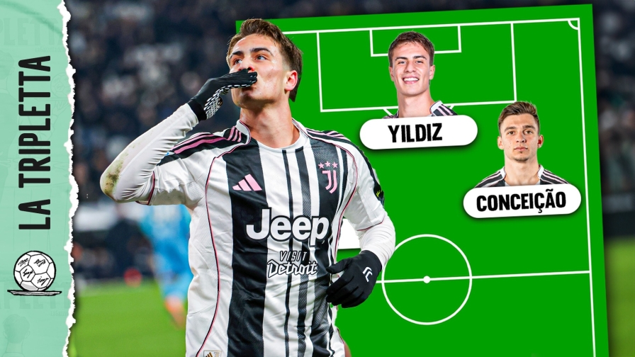 Vlahovic fuori tre mesi, Yildiz può fare il falso nove?