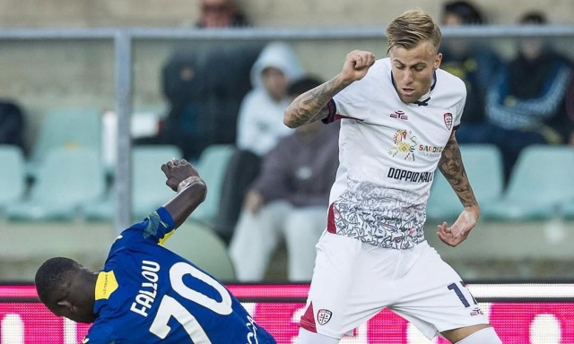 Cagliari, che shock! Felici a Villa Stuart: si teme la rottura del crociato