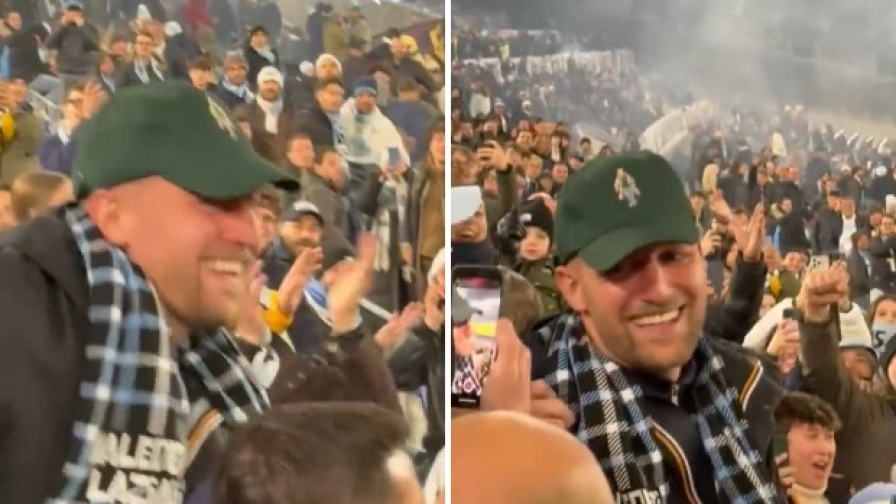 Lazio, chi si rivede? Milinkovic-Savic in tribuna, i tifosi lo omaggiano così