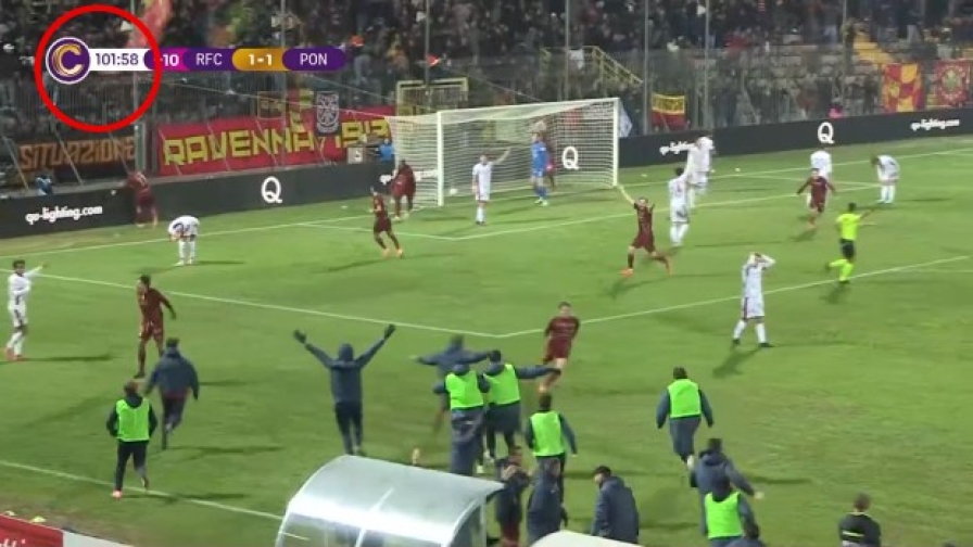 Infinito Okaka: tacco clamoroso al 12' di recupero. Tifosi in delirio