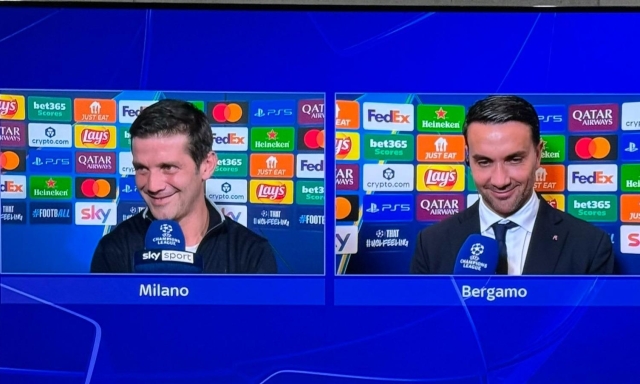 Palladino e il siparietto in tv con Chivu: "Sì, il rigore del Liverpool è inesistente"