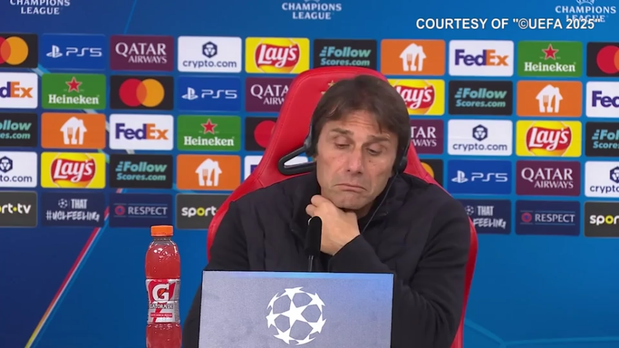 Conte post Benfica: "Non siamo né ignoranti né presuntuosi"